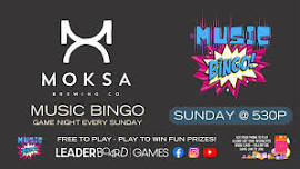 Music BINGO SUNDAY 530p | Moksa Brewing - Rocklin