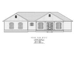 Small ranch house plans and home plans from alan mascord design associates. Ranch House Plans 1614 Sf 3 Bed 2 Bath Split Br Open Floor Blueprints 1213 Ebay