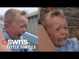 Boy has hilarious reaction