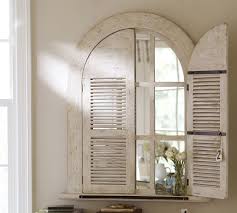 Arched Door Mirror Arched Doors Mirror Decor Interior Shutters