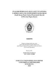Ternyata penilaian aktiva tetap dalam laporan keuangan pt. Pdf Analisis Permasalahan Aset Tetap Pada Laporan Keuangan Pemerintah Daerah Studi Kasus Pada Entitas Pemerintah Daerah Di Provinsi Papua Barat Skripsi Irma Yuliani Academia Edu