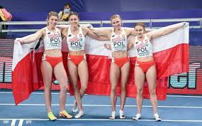 Sztafeta płotkarska w gifie #lekkoatletyka. Lekkoatletyka Artykuly Dziennik Polski