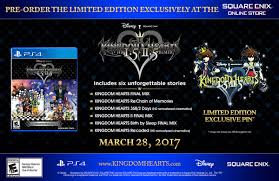 Sunday gmbh game lead (m/w/d) perblue director, product strategy (remote) pixologic, makers of zbrush. A Kingdom Hearts Hd 1 5 2 5 Remix Limited Edition Has Been Announced Kingdom Hearts News Kh13 For Kingdom Hearts