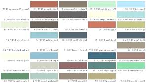 exterior paint colors chart tubon info