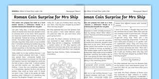 Click here for more information! Wagoll Newspaper Report Writing Sample Teacher Made