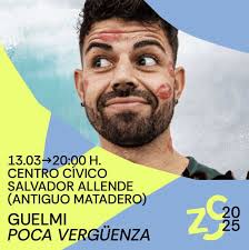 ZARAGOZA!!!! Qué tal pues?? Llego al #zaragozacomedy con mu' "Poca  Vergüenza"! 🐷, 📍 Centro Cívico Salvador Allende , 📅 13 de Marzo, ⏰  20:00H, 🎟️ Entradas: ...