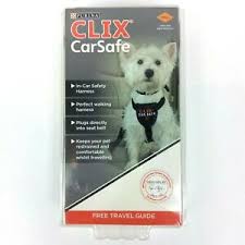 Details About Clix Car Safe Dog Car Safety Walking Harness Restraint Travelling Size Small