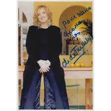 #mince alors #charlotte de turckheim #turckheim #charlotte #mince #alors #mince alors ! Charlotte De Turckheim Autograph