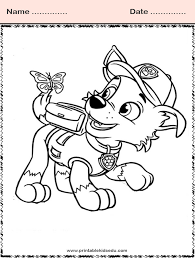 We provide coloring pages, coloring books, coloring games, paintings, and coloring page instructions here. Free Paw Patrol Coloring Pages For Kids Printablekidsedu Com