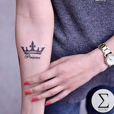 The best quality royal crown tattoos online for men and women. Princess Crown Tattoo Get Free Tattoo Design Ideas