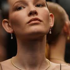 Carat* London Thea Gold Plated Pear Hook Earring