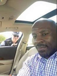 Respectful Interaction Between Driver and Police Officer During Traffic Stop