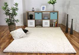 Hochflor shaggy teppich langflor wohnzimmerteppich bunt blau terra beige. Luxus Hochflor Langflor Teppich Milano Creme