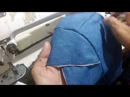 Kain diukur menurut arah serat kain, sepanjang lebih kurang 50 cm dari tepi kain, lalu dilipat dua. Cara Menjahit Lengan Tulip Youtube