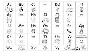 the alphabet abc chart chant