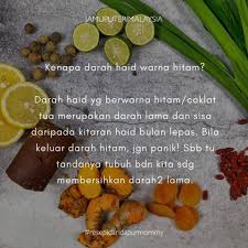 Bagaimana warna darah haid berubah? Kenapa Darah Haid Saye Keluar Warna Nadia Jamu Puteri Facebook