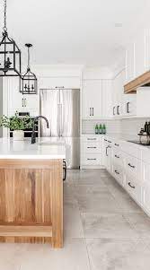 54 Modern White Kitchen Bright Clean Timeless Kitchen Design White Modern Kitchen Timeless Kitchen Home Decor Kitchen