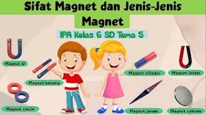 Yaitu kutub utara dan kutub selatan. Magnet Sifat Sifat Dan Jenis Jenis Magnet Ipa Kelas 6 Sd Tema 5 Semester 1 Youtube