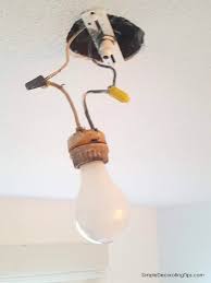 Easy instructions will work with any ceiling mount light fixture.tools & supplies flush mount led lighting. How To Install A Vintage Ceiling Light Fixture Simple Decorating Tips