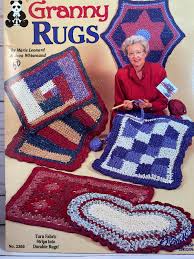 Crochet Granny Rugs, Marie Leonard, Crochet Instructions Pattern Turn  Fabric Strips Into Durable Rugs, Designs Originals
