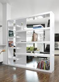 Salesfever Shelf Room Divider White High Gloss Mountain Divider Gloss High M Living Room Partition Design Room Partition Designs Room Divider Shelves