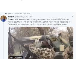 Other previous reports of his death later proved to in the video, the man alleged to be mr shekau sits in a jungle environment surrounded by dozens of lieutenants dressed in fatigues. You Can T Find Me Boko Haram Leader Shekau Tells Us Government After A 7m Bounty Was Placed On Him