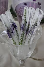 10 Creative Ideas For Ice That Will Make You Excited For Summer Entertaining The Unlikely Hostess Lavender Recipes Tea Party Food On Sticks