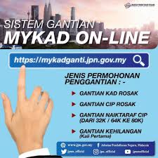 Salinan kad pengenalan diri pemohon Mykad Hilang Rosak Mohon Gantian Kad Online Telefon Tak Perlu Beratur Lama Ini Caranya