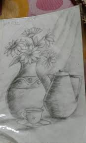 Pencil Shading Flower Pot Art Drawings Sketches Simple Shading Drawing Drawing Sketches How to draw flowerpot easy, how to draw flower pot, how to draw flower pot very easy, how to. pencil shading flower pot art