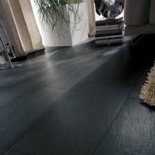 Slate is both heavy and brittle, so sponginess or bounce in your existing floor could result in cracked or popped tiles—not at all what you want to see in such a big investment. Geo Black Wall And Floor Tile Crown Tiles