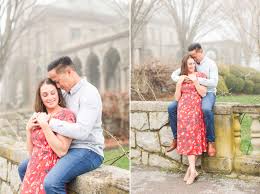 Spring engagement photos harkness park. Eolia Mansion At Harkness Park Engagement Session In Waterford Ct Janel Phil Connecticut New York Wedding Engagement Anniversary Photographer Shaina Lee Photography
