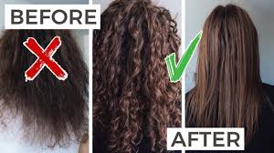 Keratin treatment is something everyone has heard about. How To Keratin Treatment At Home For Frizz Free Curly Hair No Flat Iron Needed Inverto 60 Youtube
