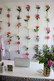 Find images of wall flower. 20 Outstanding Diy Flower Wall Decoration Ideas For You To Try Diy Flower Wall Flower Room Decor Flower Wall