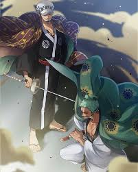 Law N Zoro Manga Anime One Piece One Piece Anime One Piece Manga