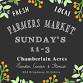 Chamberland Acres Farmers Market event image