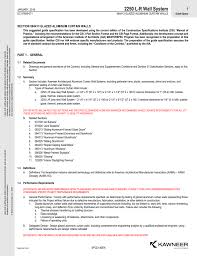 section 084413 glazed aluminum curtain walls