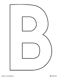 free uppercase letter b template printable alphabet letter crafts letter b crafts letter a crafts