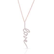 Vertical Love Necklace