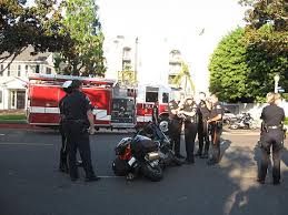 Fullerton motorcycle officer hurt in traffic incident
