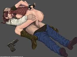 brian irons claire redfield female human male mugensaku resident  evil straight tagme 