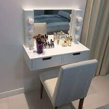 Both of them are connected to each other. 25 Beautiful Diy Vanity Mirror That Is Easy And Cheap To Do Most Of This Projects Can Be Done Under 35 Check It Diy Vanity Mirror Bedroom Vanity Bedroom Diy