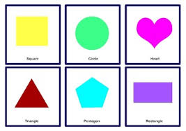 Cut out each math fact as a separate card. Shapes Flashcard Printable By Monly Design Teachers Pay Teachers