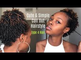 Finger Coil Out Hairstyle Type 4 Short Natural Hair Youtube Natural Hair Styles Hair Type Short Natural Hair Styles