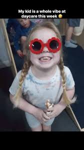 My kid is a whole vibe at school this week 🤣🤣 #goodvibes #toddlerlife