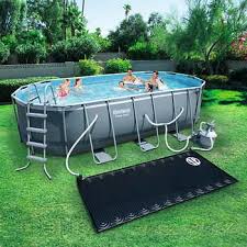Bestway Oval Frame Pool Albercas Calentador Solar Leon Salvaje