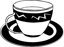 Tea Cup Saucer Black And Free Vector Graphic On Pixabay