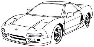 Acura nsx honda coloring page. Coloring Pages Honda Cars Acura Nsx Honda Coloring Page Car Coloring Cars Coloring Pages Car Coloring Pages