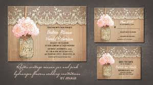 Rustic Country Mason Jar Pink Hydrangea Wedding Invitation Zazzle Com Mason Jar Wedding Invitations Wedding Invitations Rustic Mason Jar Wedding