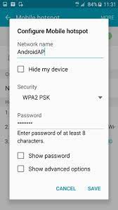 How to find out hotspot password. Use Phone As Modem Samsung Galaxy J5 Android 5 1 Device Guides