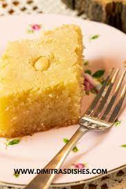 Samali Traditional Greek Semolina Cake In Syrup Recipe Dessert Recipes Easy Creative Dessert Recipes Greek Desserts